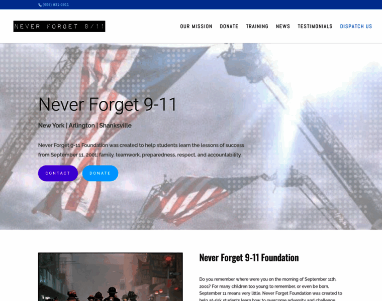 Neverforget911.org thumbnail
