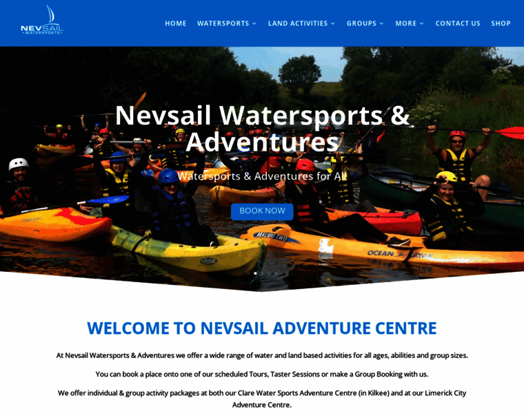Nevsailwatersports.com thumbnail