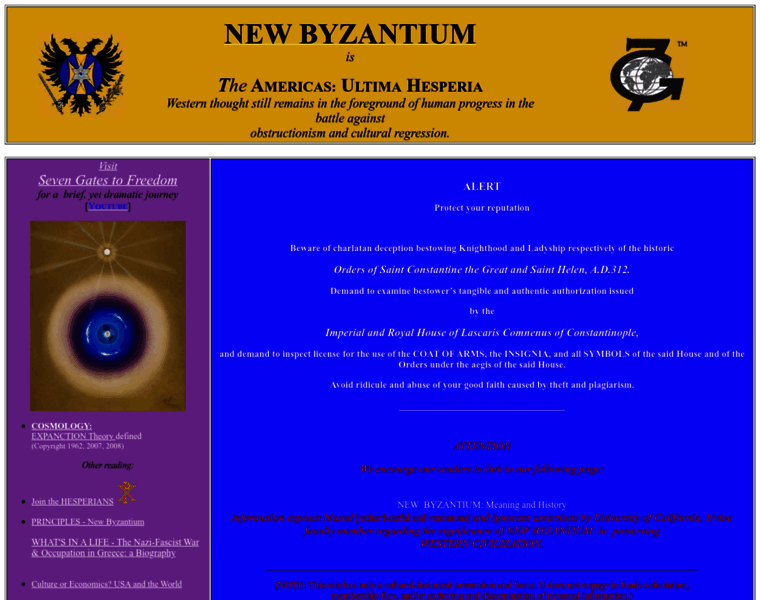 New-byzantium.org thumbnail