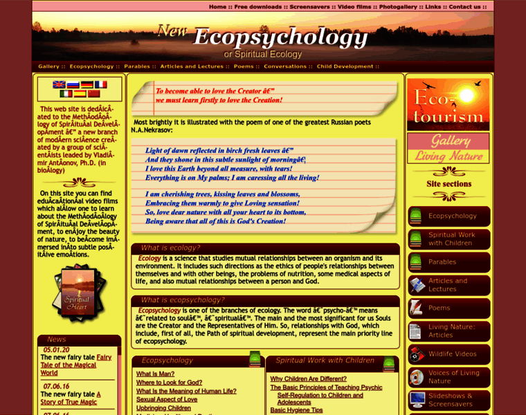 New-ecopsychology.org thumbnail