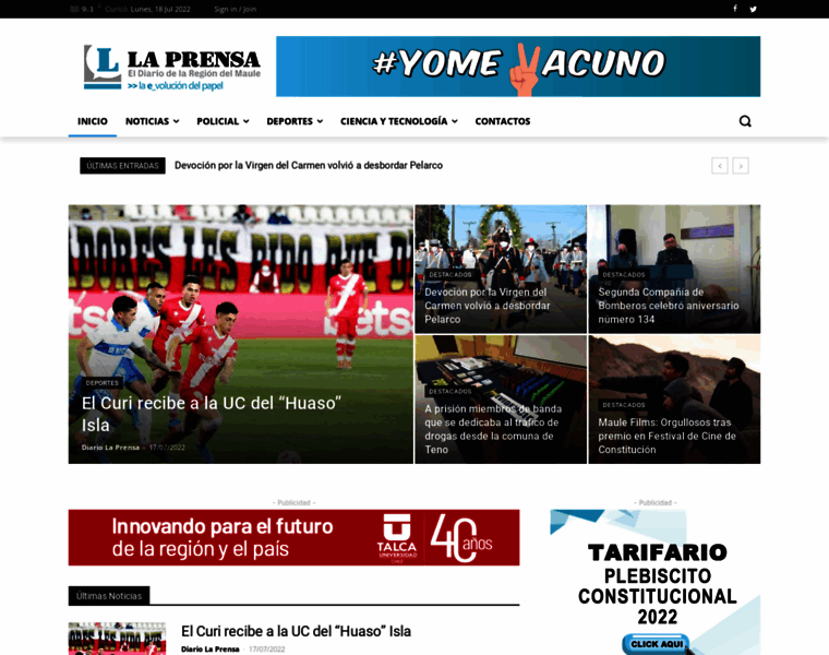 New.diariolaprensa.cl thumbnail