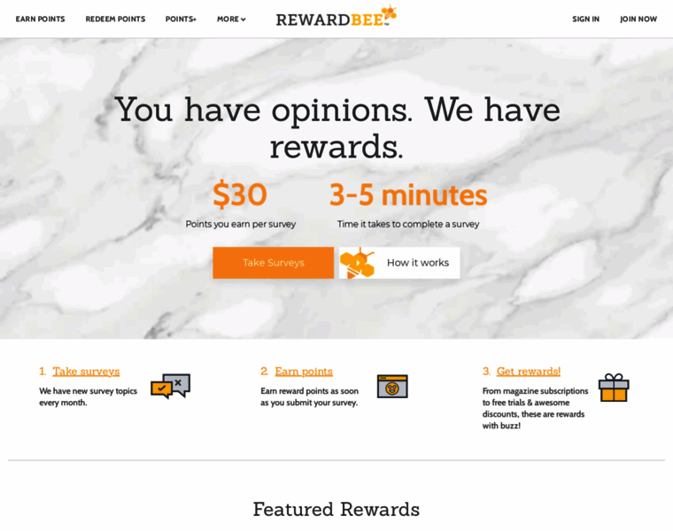 New.rewardbee.com thumbnail