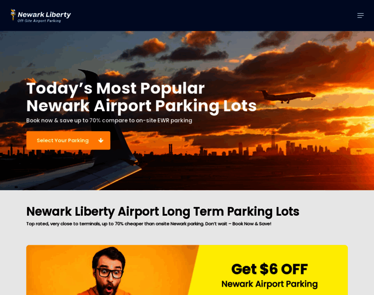 Newark-airportparking.com thumbnail