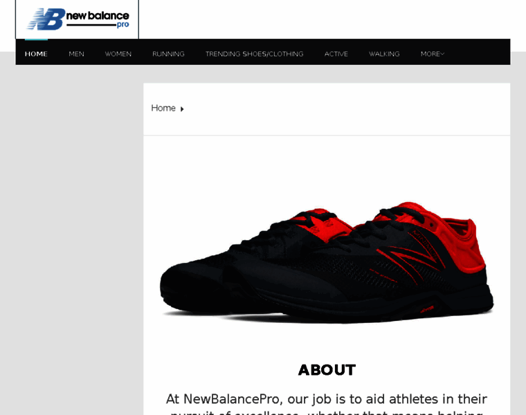 Newbalancepro.com thumbnail