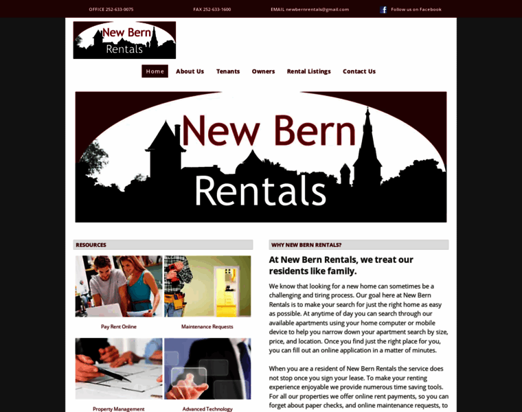 Newbernrentals.net thumbnail