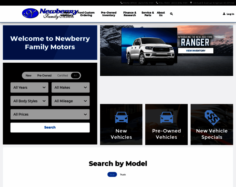 Newberryfamilymotors.com thumbnail