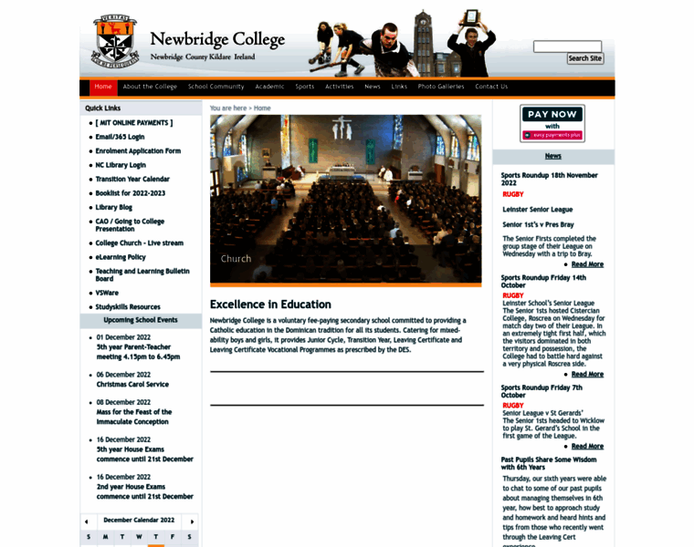 Newbridge-college.ie thumbnail