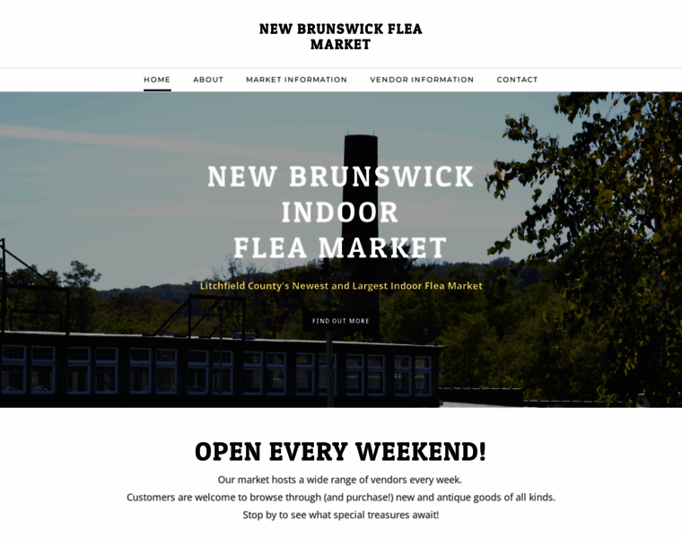 Newbrunswickfleamarket.com thumbnail