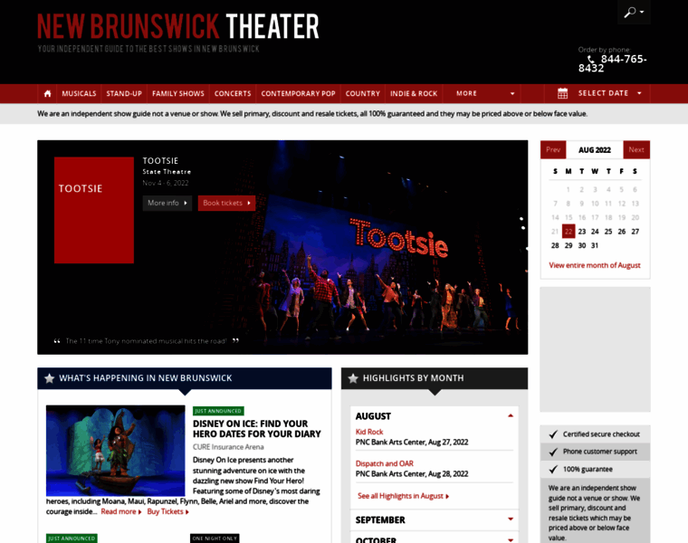 Newbrunswicktheater.com thumbnail