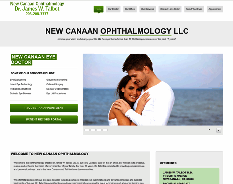 Newcanaanophthalmology.com thumbnail