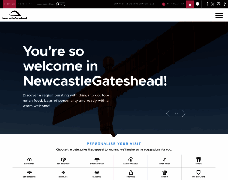 Newcastlegateshead.com thumbnail