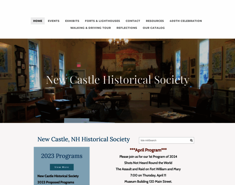 Newcastlenhhistoricalsociety.org thumbnail