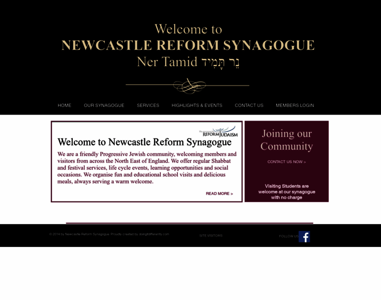 Newcastlereformsynagogue.co.uk thumbnail