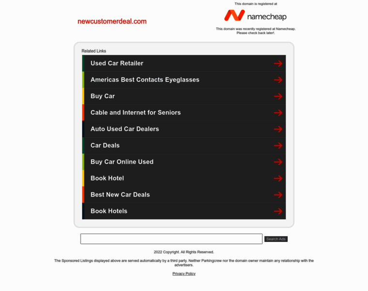 Newcustomerdeal.com thumbnail Newcustomerdeal.com thumbnail