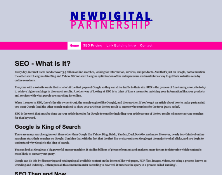 Newdigitalpartnership.co.uk thumbnail