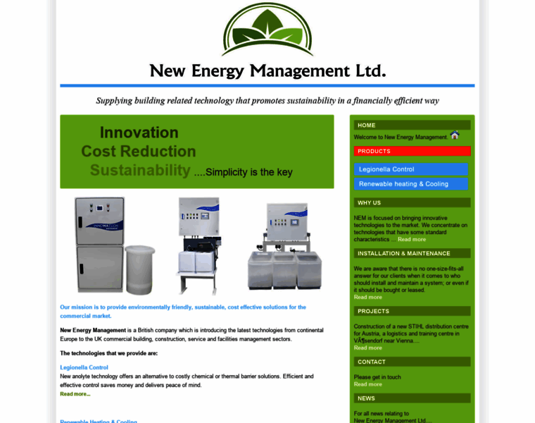 Newenergymanagement.co.uk thumbnail