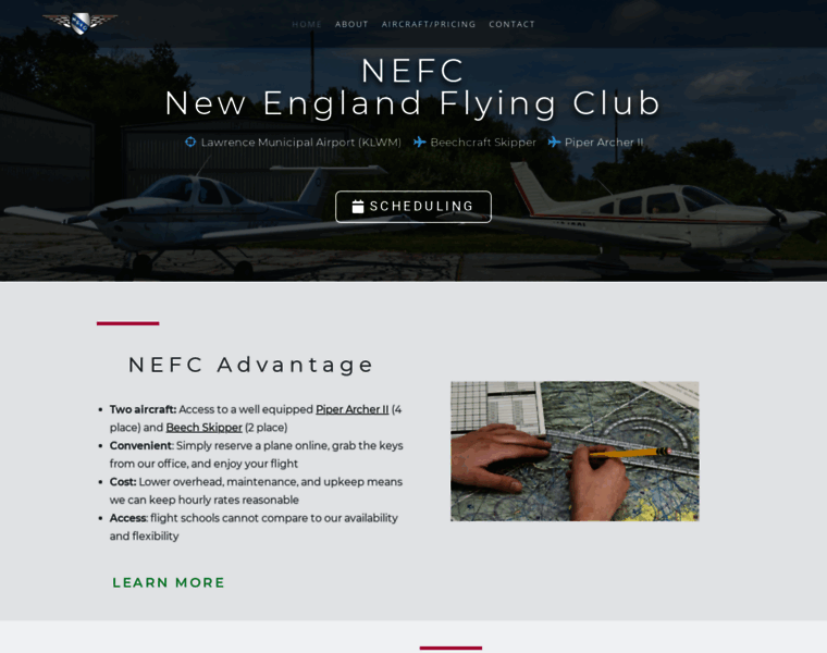 Newenglandflyingclub.com thumbnail