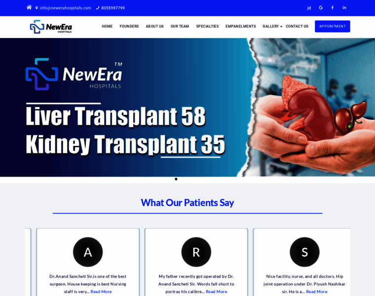 Newerahospitalnagpur.com thumbnail