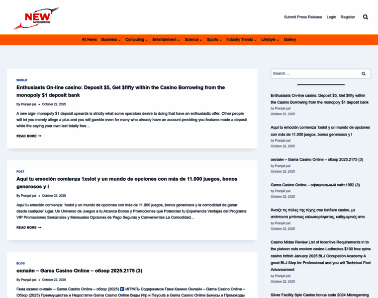 Newfatesolutions.com thumbnail Newfatesolutions.com thumbnail