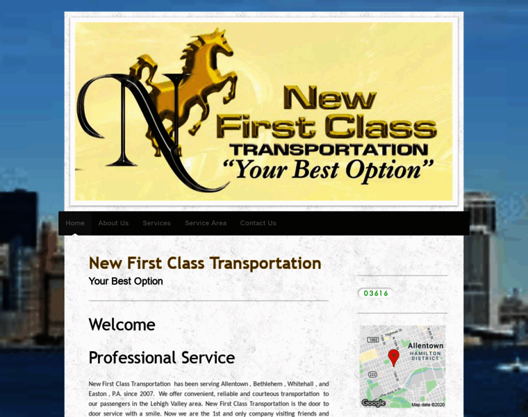 Newfirstclasstransportation.com thumbnail