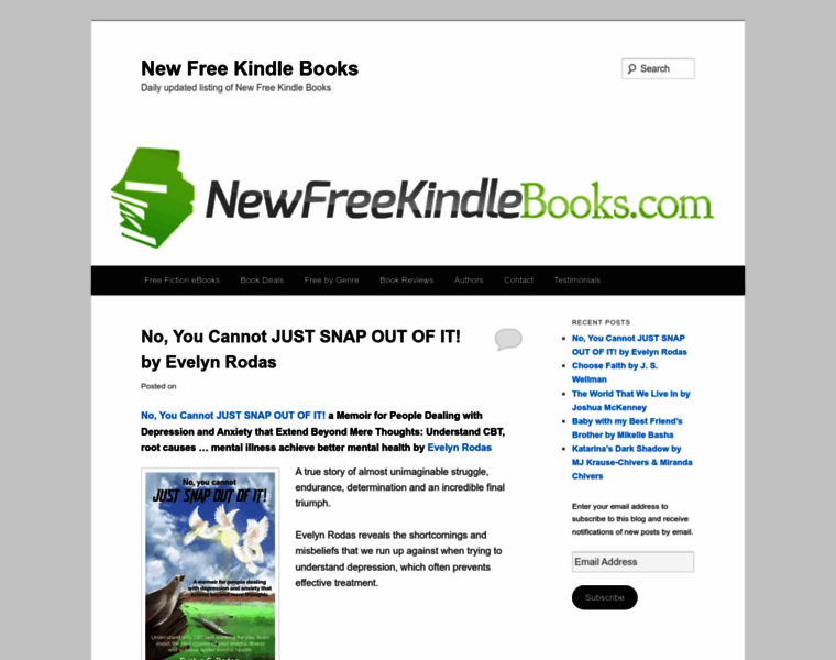 Newfreekindlebooks.com thumbnail