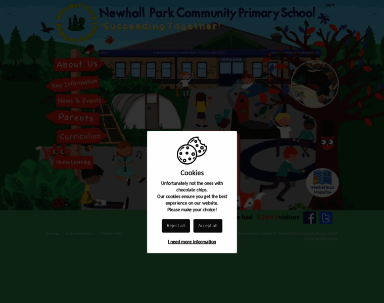 Newhallparkprimary.net thumbnail