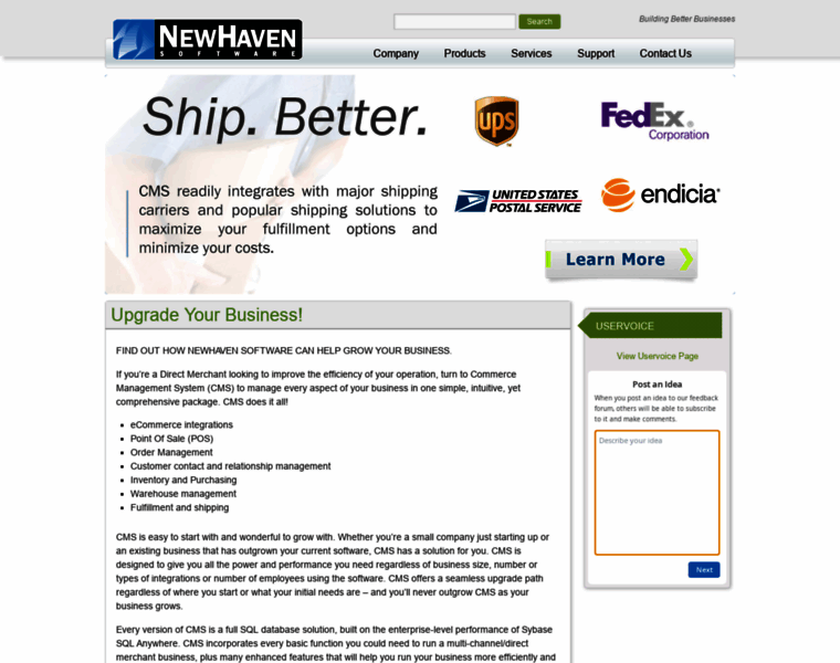 Newhavensoftware.com thumbnail