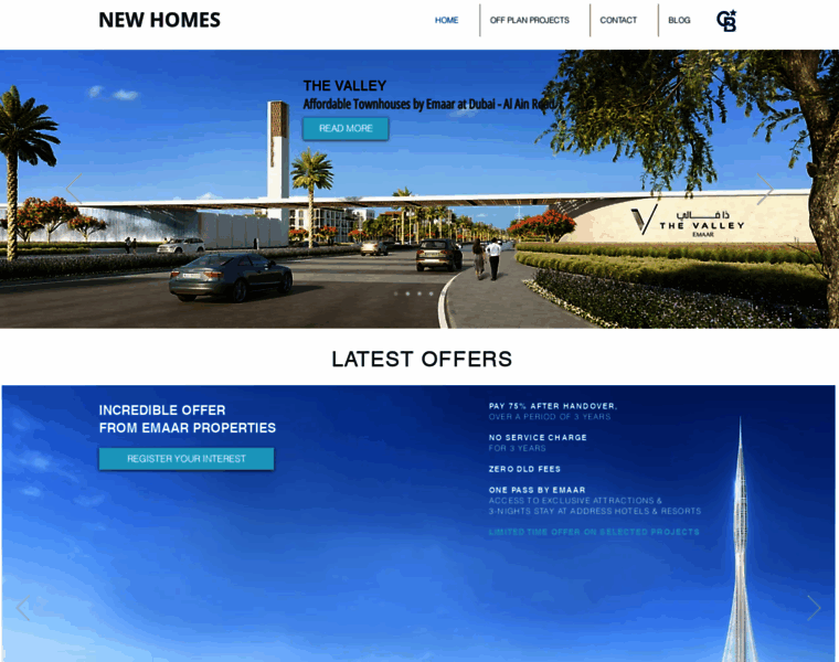 Newhomes.coldwellbanker.ae thumbnail
