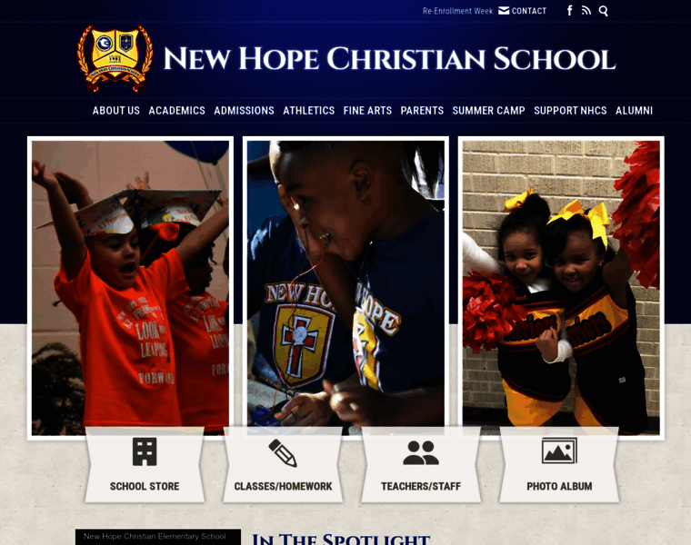 Newhope-christianschool.org thumbnail