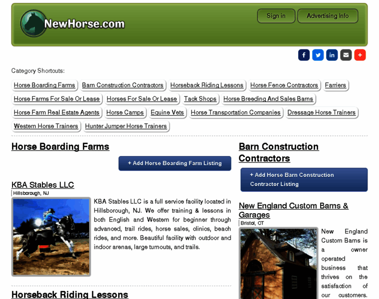 Newhorse.com thumbnail