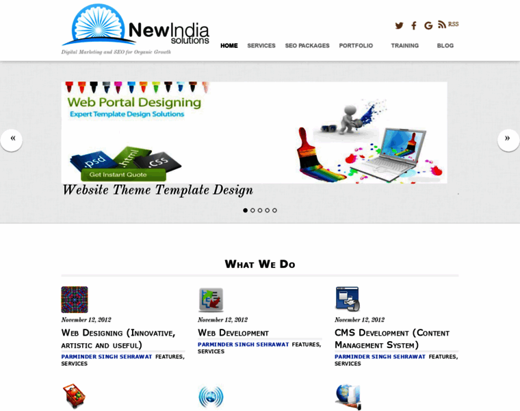 Newindiasolutions.com thumbnail