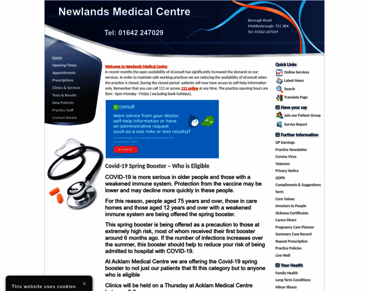 Newlandsmedical.org.uk thumbnail