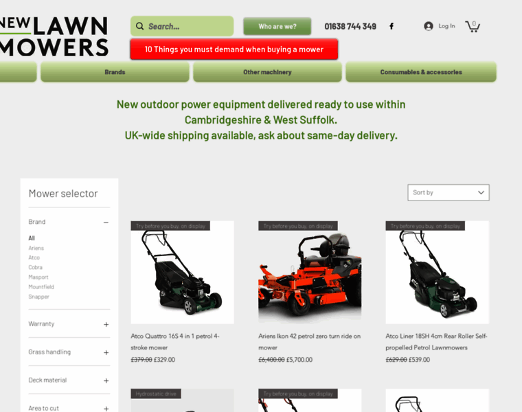 Newlawnmowers.co.uk thumbnail Newlawnmowers.co.uk thumbnail