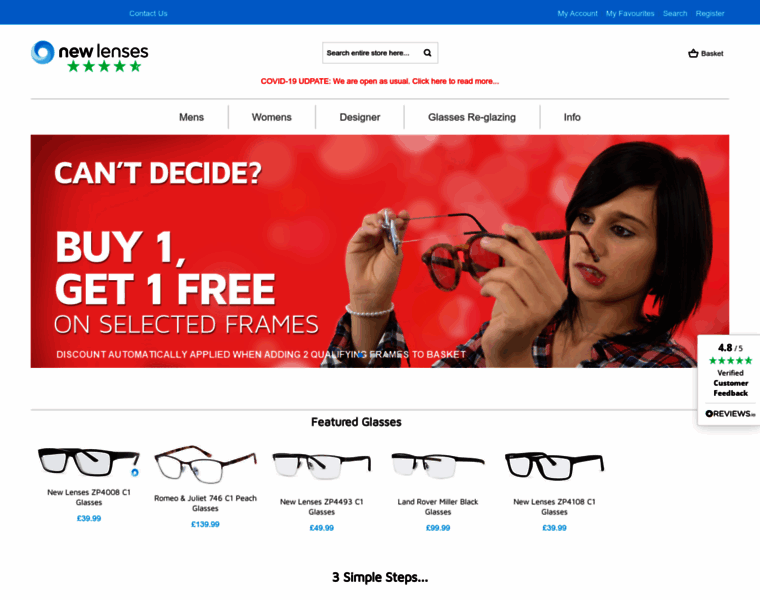 Newlenses.co.uk thumbnail