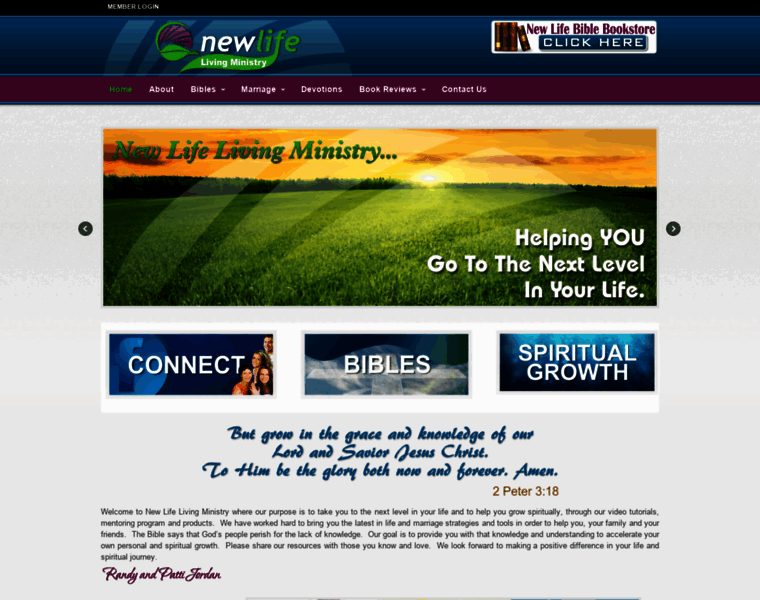 Newlifelivingministry.com thumbnail