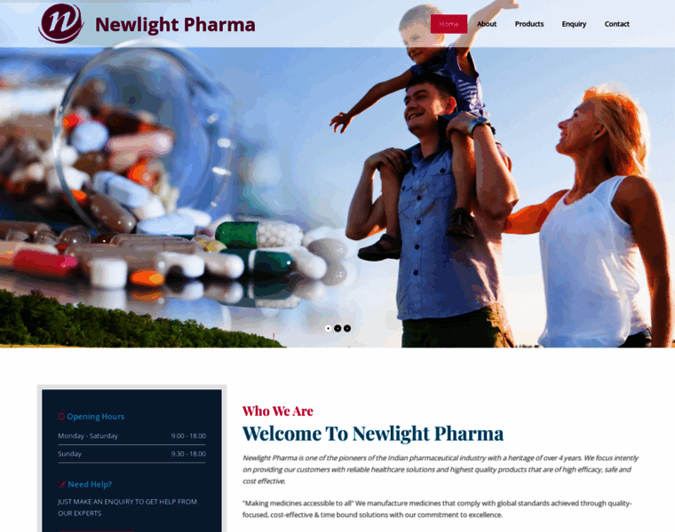 Newlightpharma.com thumbnail