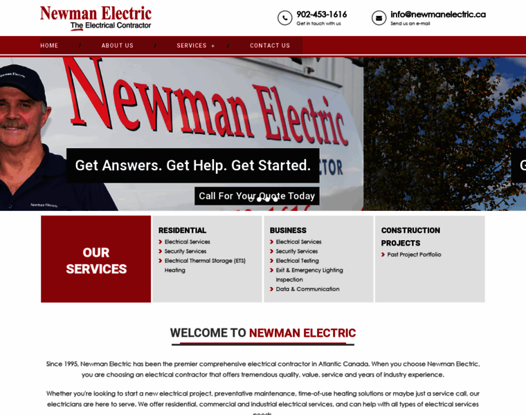 Newmanelectric.ca thumbnail