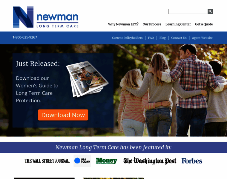 Newmanlongtermcare.com thumbnail