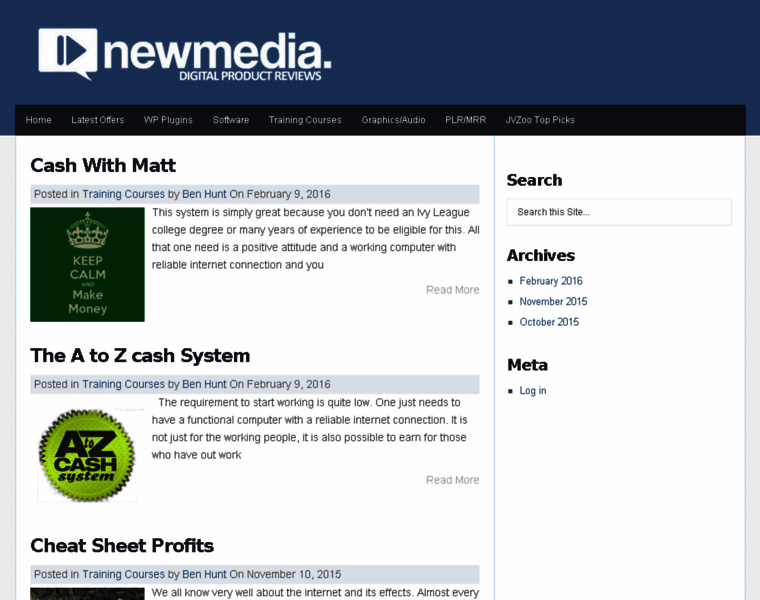 Newmediareviews.com thumbnail