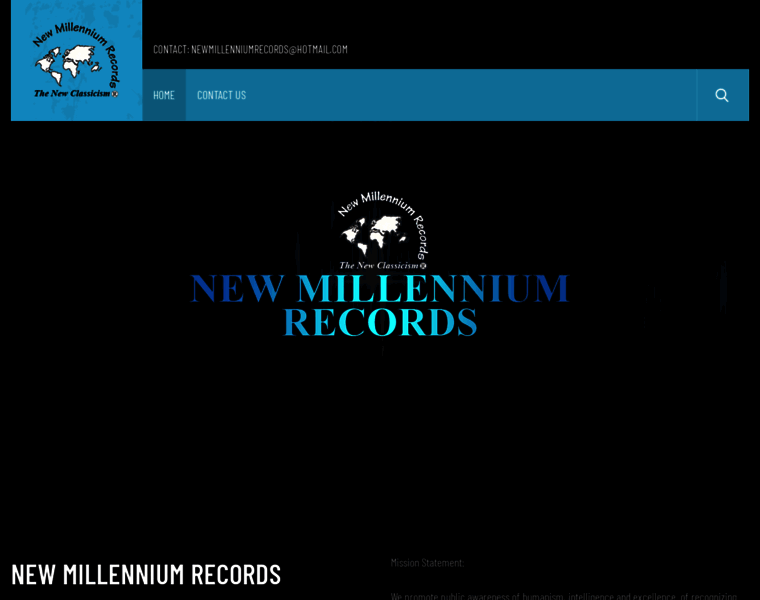 Newmillenniumrecords.com thumbnail