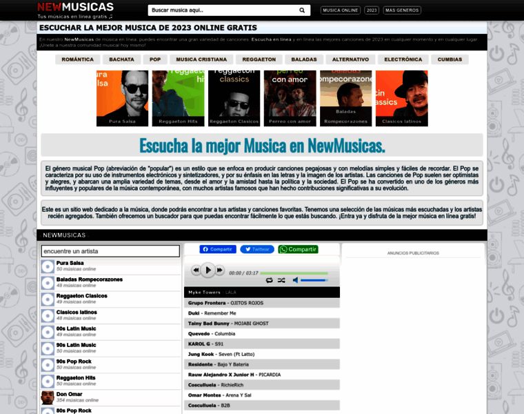 Newmusicas.net thumbnail