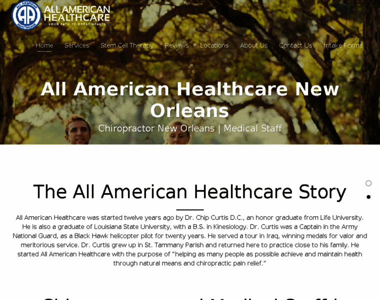 Neworleans.allamericanhealthcare.net thumbnail