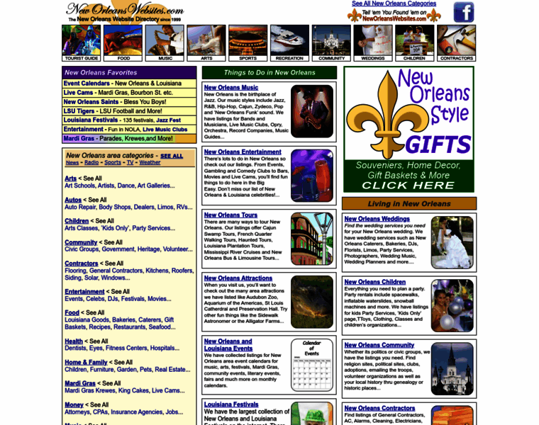 Neworleanswebsites.com thumbnail