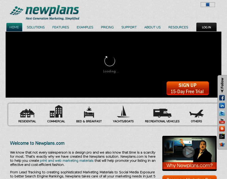 Newplans.com thumbnail