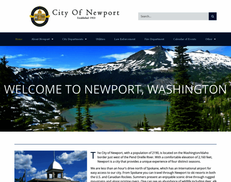 Newport-wa.org thumbnail