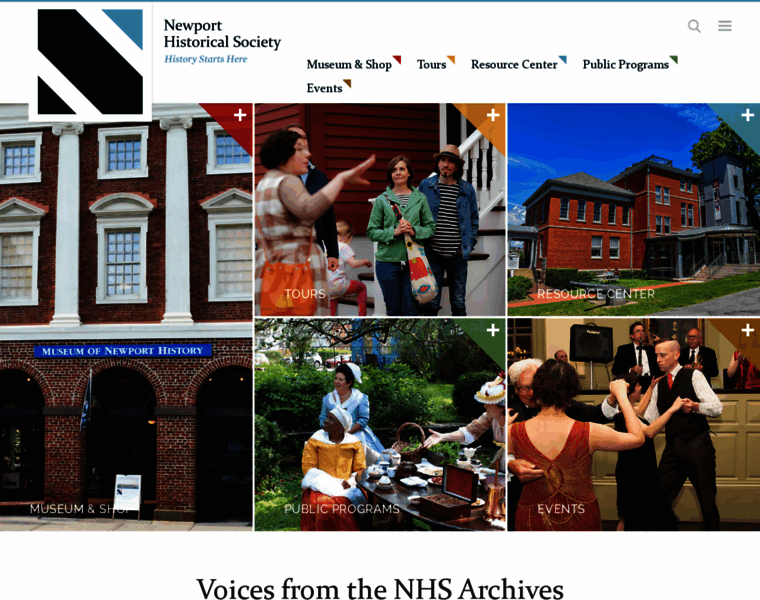 Newporthistory.org thumbnail