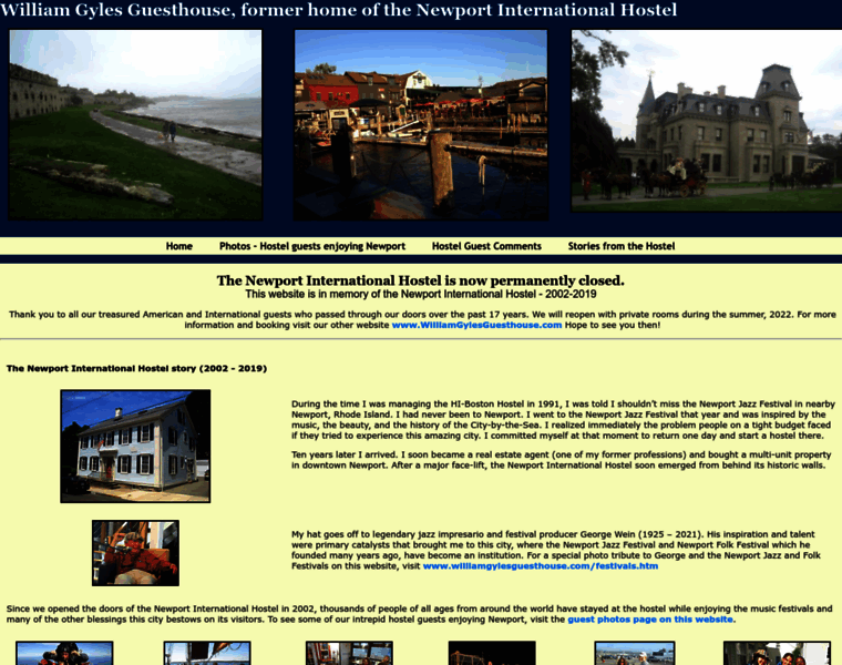Newporthostel.com thumbnail