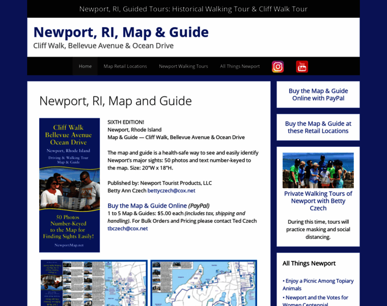 Newportmap.net thumbnail