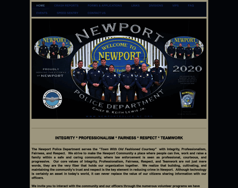 Newportpolice-nc.org thumbnail