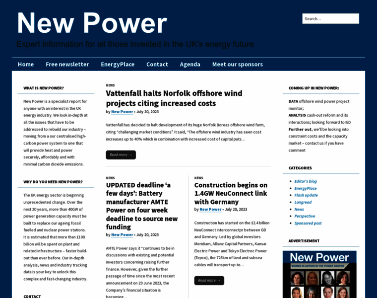 Newpower.info thumbnail